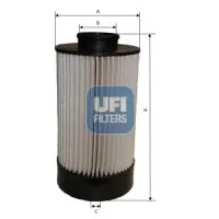 Filtru combustibil UFI 26.072.00