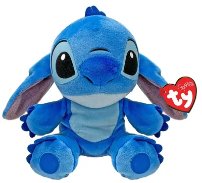 Jucărie de pluș TY Toys Beanie Babies - Stitch, 15 cm