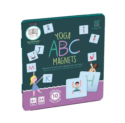 Joc cu magneți Yoga ABC