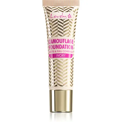 Lovely Camouflage fond de ten cu acoperire ridicată culoare Ivory 25 g