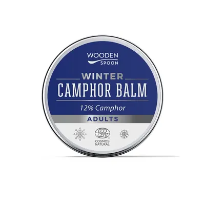 Balsam de iarna cu camfor 12% pentru adulti ecologic 60ml Wooden Spoon