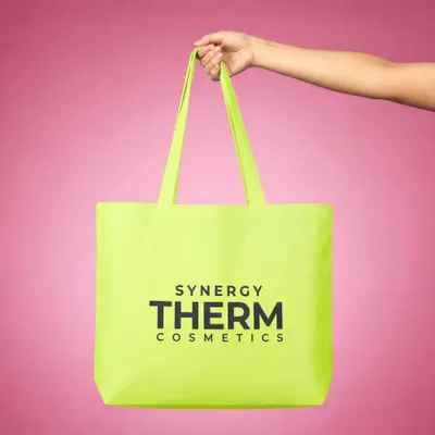 Synergy Therm Tote Bag – Geantă Reutilizabilă Neon Yellow