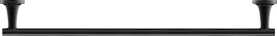 Bara prosop Duravit Starck T 0099424600, montare pe perete, 600 mm, metal, Negru mat