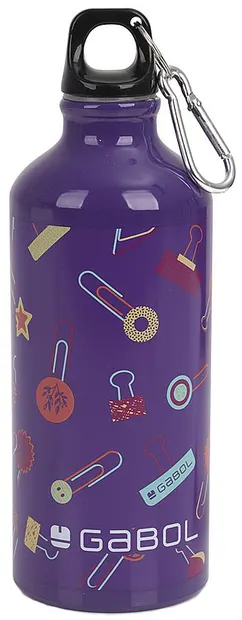 Sticlă de apă din aluminiu Gabol Diary - 600 ml