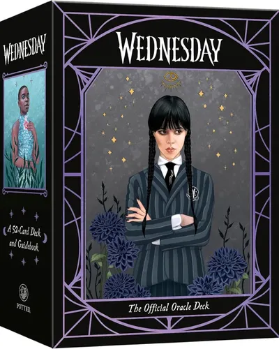 Wednesday: The Official Oracle Deck (52 Cards and Guidebook)