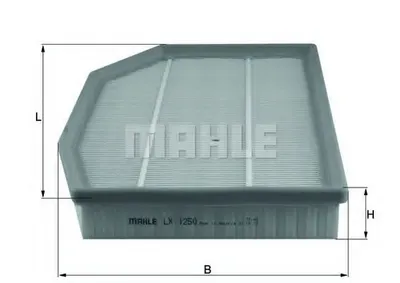 Filtru aer MAHLE ORIGINAL LX 1250
