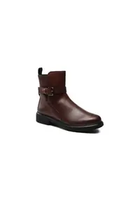Ghete dama 303175672 - Piele naturala - Rosu - Rosu
