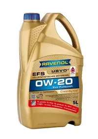 Ulei motor Ravenol EFS USVO SAE 0W-20 5L