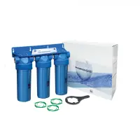 Sistem de filtrare Triplex 10 in 3 etape Aquafilter FHPRNxx-B-TRIPLE
