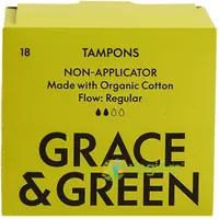 Tampoane din 100% Bumbac Organic Normal 18buc