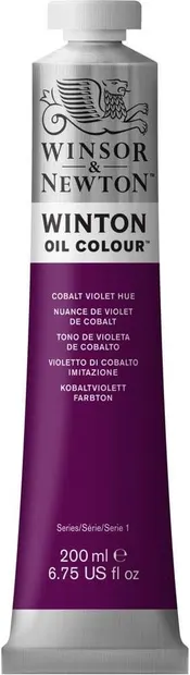 Winsor & Newton Winton Vopsea de ulei Winton - Cobalt Violet, 200 ml