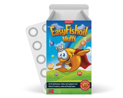 Easy FishOil Multi pentru copii, Ropharma | 30 comprimate masticabile