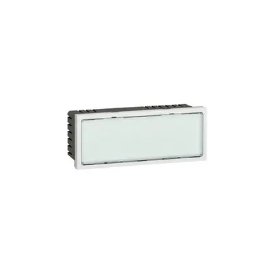 Illuminated signs Mosaic 230 V~ - alb LEDs - 5 module - alb