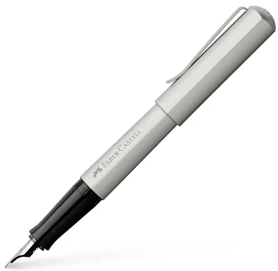 Stilou Faber-Castell Hexo - М, argintiu mat