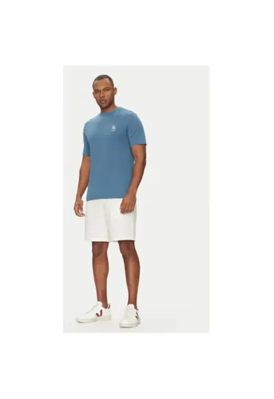 Tricou barbati 20718848 - Bumbac - Turcoaz - Turcoaz