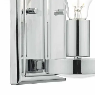 Aplica Ramiro Wall Light Polished Chrome & Glass
