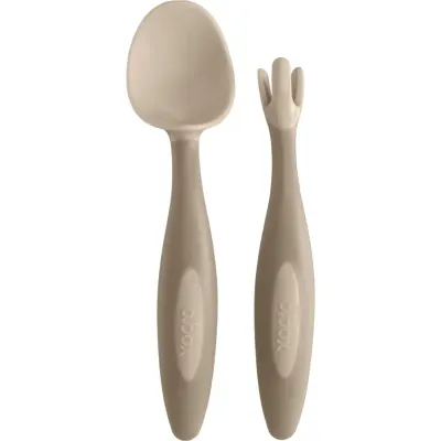 b.box Gelato Cutlery tacâmuri pentru copii Latte 9m+ 2 buc
