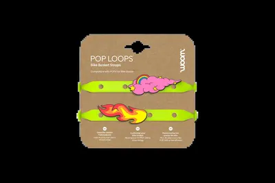 Accesorii cosulet Woom POP LOOPS - green grape