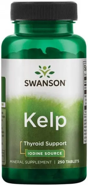 Kelp, 225 mcg, 250 tablete, Swanson