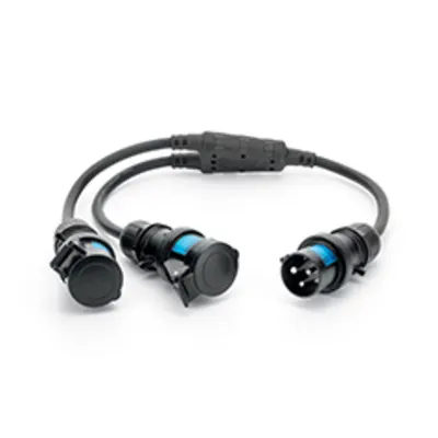 Multi -Way Adaptornip44/ip54 16a 2p+e 230v