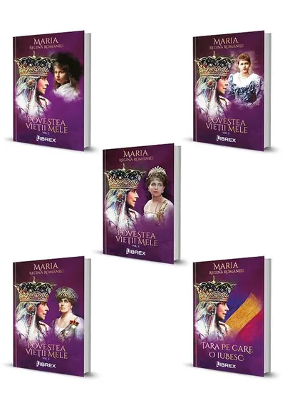 Pachet Memorii Regina Maria. Set 5 carti