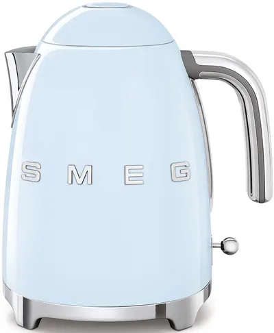 Fierbător electric Smeg - KLF03PBEU, 2400W, 1.7 l, albastru