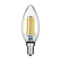 Bec LED/cu filament E14, cu lumină albă caldă 2 W Kerze – Trio