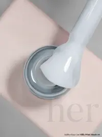HER Rubber Base Coat MILKY WHITE MOODS 08 12ml