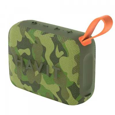 Boxa Portabila Bluetooth HAVIT SK874BT, 8W, Waterproof, Camuflaj
