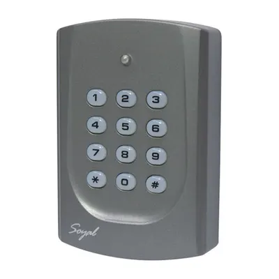 Cititor de proximitate cu tastatura Soyal AR-721 HBR 1N21, 1024 cartele, 1200 evenimente