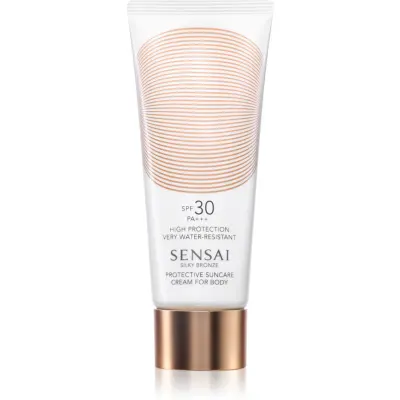 Sensai Silky Bronze crema de corp pentru protectie solara SPF 30 150 ml