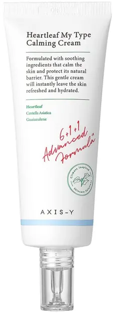 Axis-Y Cremă de față calmantă Heartleaf My Type, 60 ml