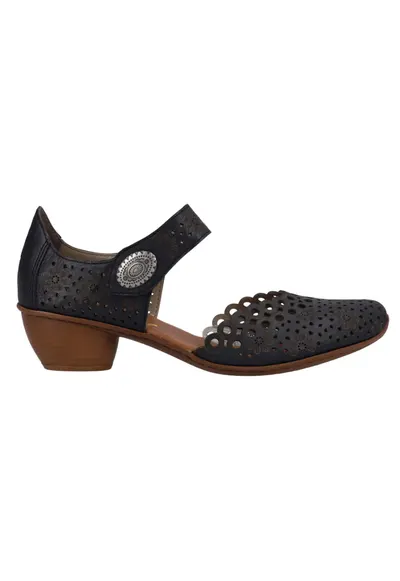 Pantofi casual - dama - ANTISTRESS - 43753-14 bleumarin - piele naturala - Bleumarin