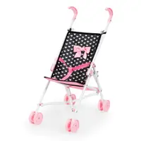 Carucior de vara pentru papusi Bayer Buggy Black