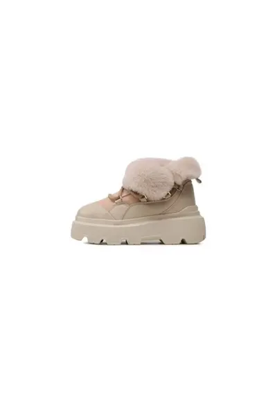 Ghete dama 303118389 - Piele naturala - Bej - Bej
