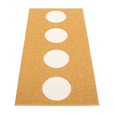 Covor tip traversă pentru interior și exterior galben ocru 70x150 cm Vera Ochre – Pappelina