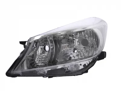 Far fata Stanga (H4, electric, fara motoras, culoare insert: cromat) potrivit TOYOTA YARIS, YARIS HATCHBACK