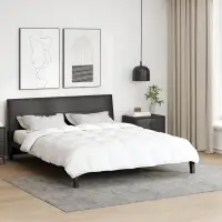 vidaXL Pilotă 200 x 200 cm Primăvară, Toamnă Pene Alb Respirabil