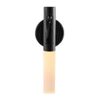 Aplică de perete neagră LED cu USB Baton – Gingko