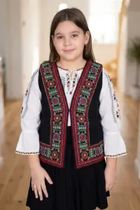 Vesta traditionala fetite Olguta 3