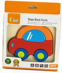 Puzzle pentru copii Viga - Mașină, 5 piese