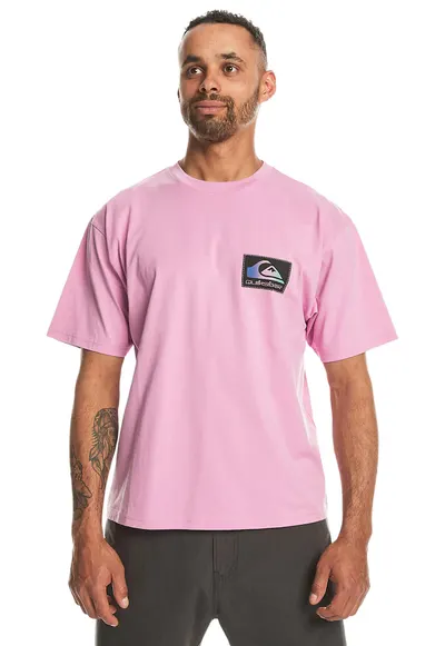 Tricou de bumbac organic Back Flash - Lila