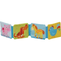 Carte textila cu sunete - zornait, chitait, fosnet, pentru bebelusi si toddleri
