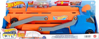 Jucarie pentru copii Hot Wheels City - Rampa transportoare transformatoare