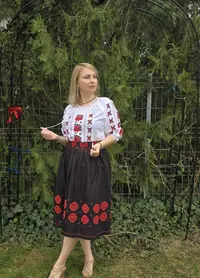 Set traditional format din ie si fusta 29