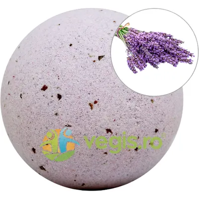 Bila Efervescenta pentru Baie cu Lavanda 140g