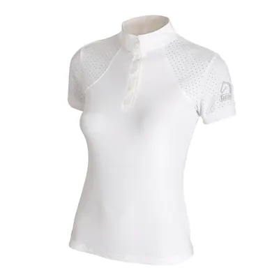 Polo Tattini cu inserții micro-perforate pentru fete