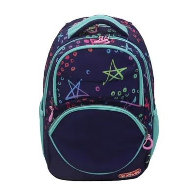 Rucsac Zipper Cube, 43x29x22 cm, Stars, 2025, Herlitz