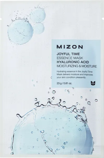 Mizon Joyful Time Mască de față cu folie Hyaluronic Acid, 23 g
