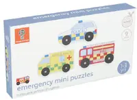 Puzzle din lemn Orange Tree Toys - Mașini